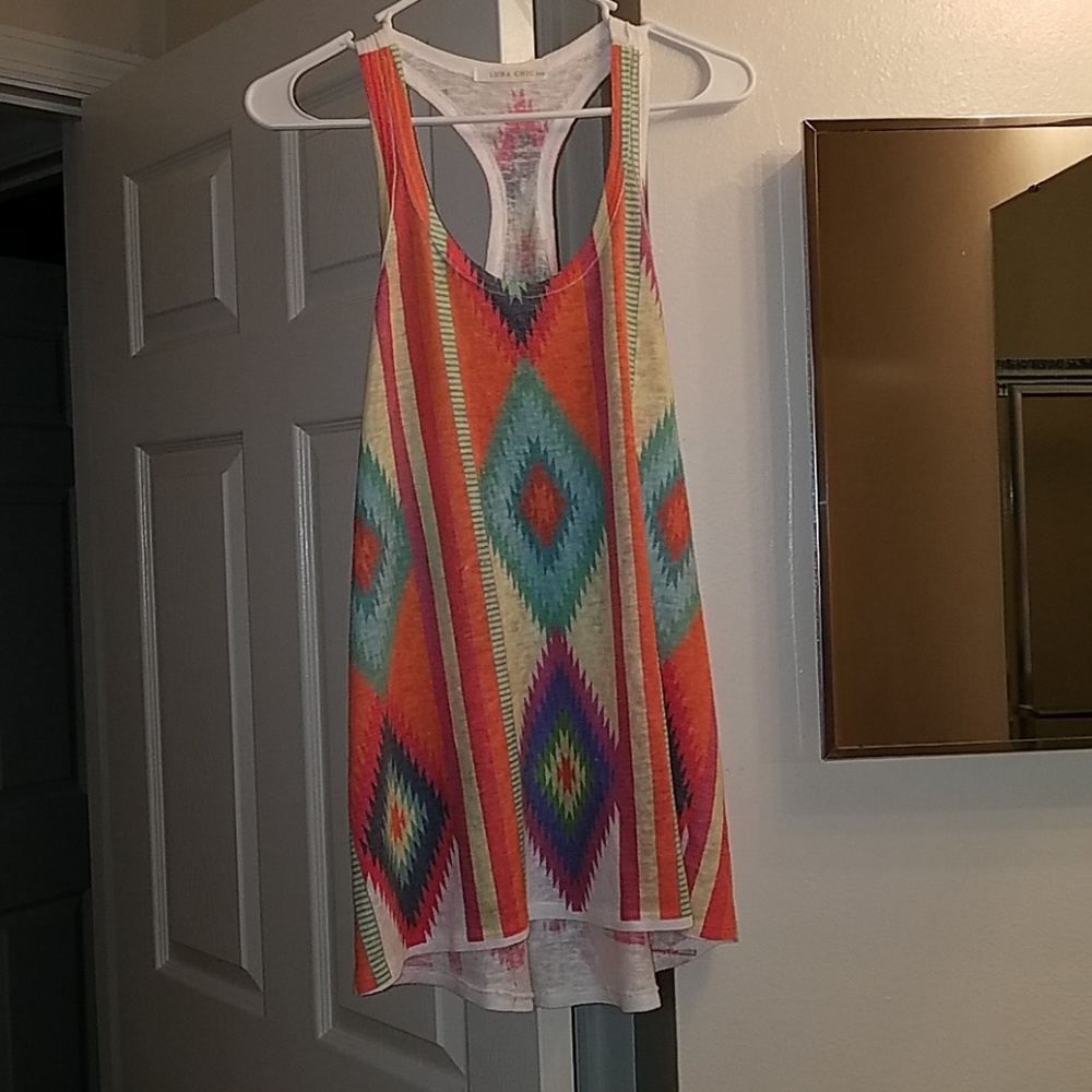Aztec Print Tank
